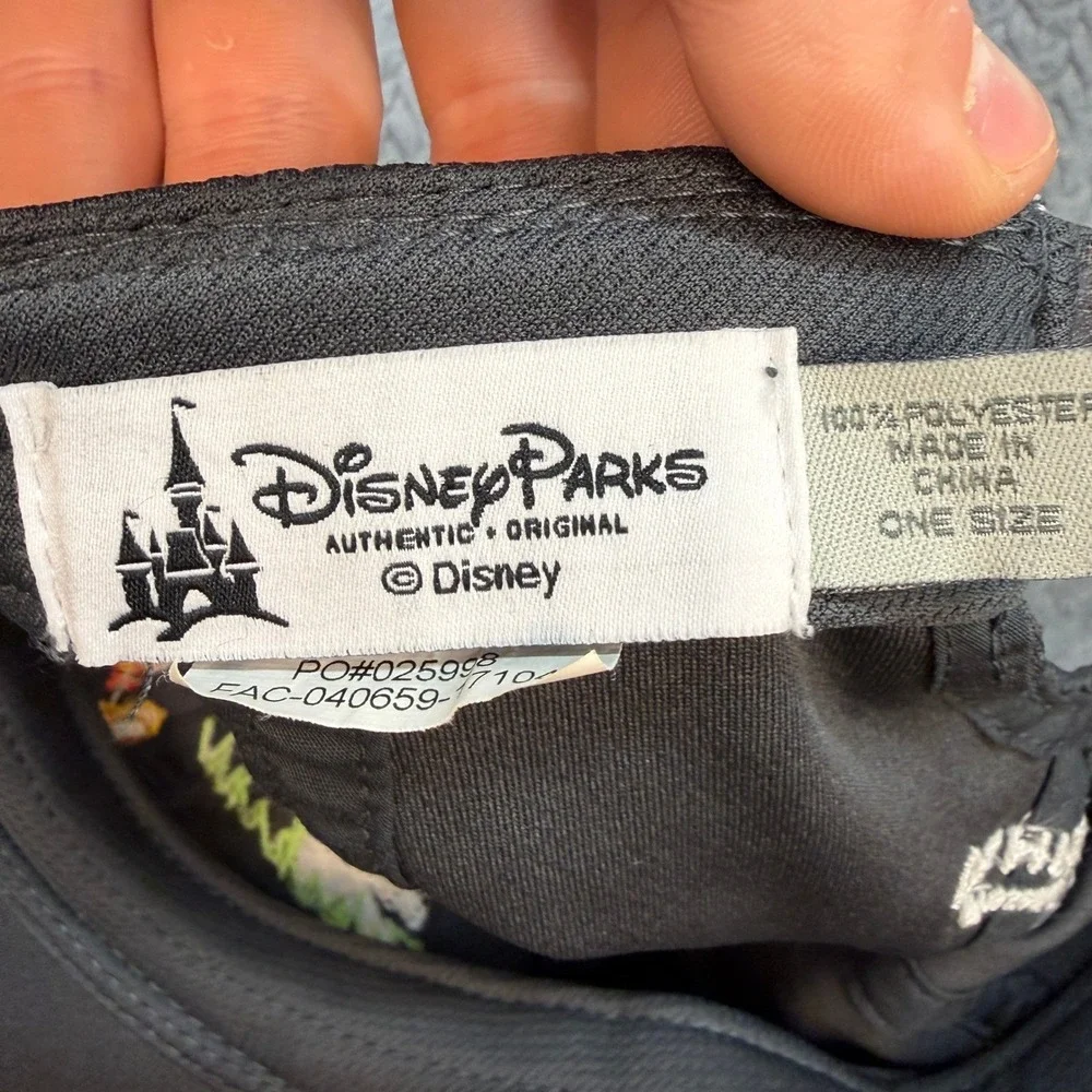 Disney Parks 2017 Wine & Dine Half Marathon Mickey Mouse Gray Hat Cap 0741